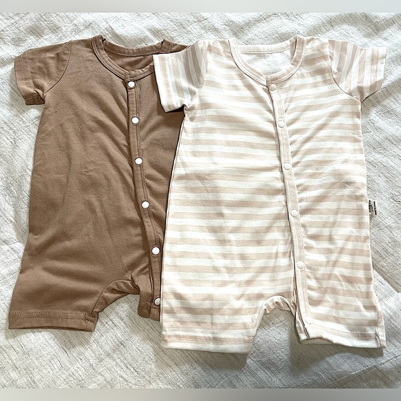 Shein, Size 0-3M, Bundle of Baby Snap Onesies, (ELEPHANT ONESIE SOLD X), NWOT - Picture 3 of 3